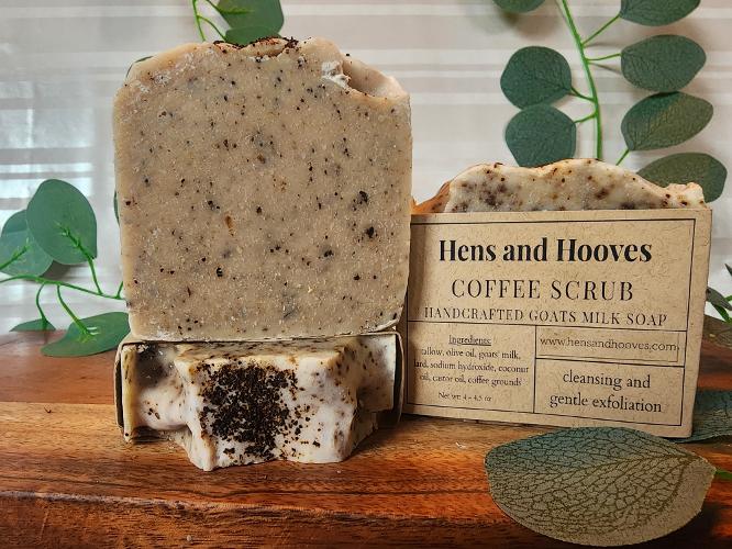 Coffee Scrub Goat's Milk Soap