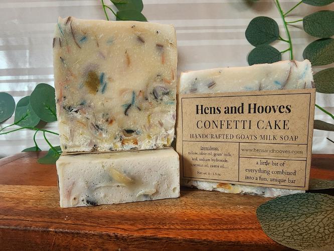 Confetti Cake Goat's Milk Soap