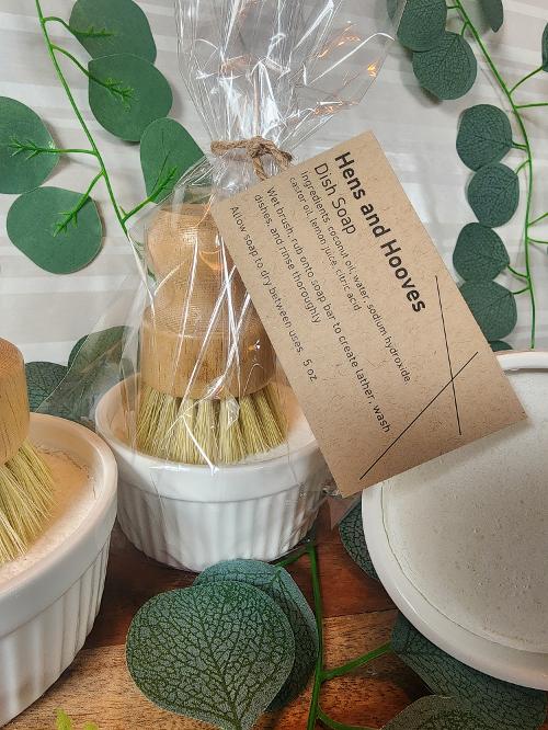 Dish Soap and Brush Set