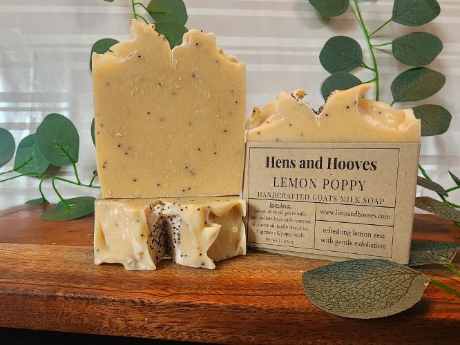 Lemon Poppy Goat's Milk Soap