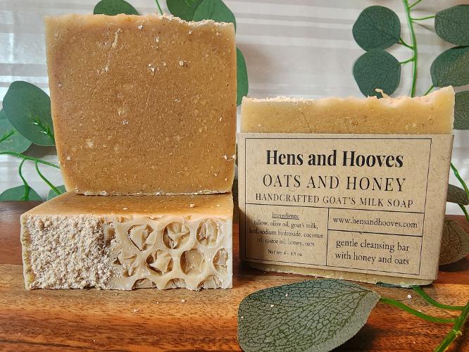 Oats and Honey Goat's Milk Soap