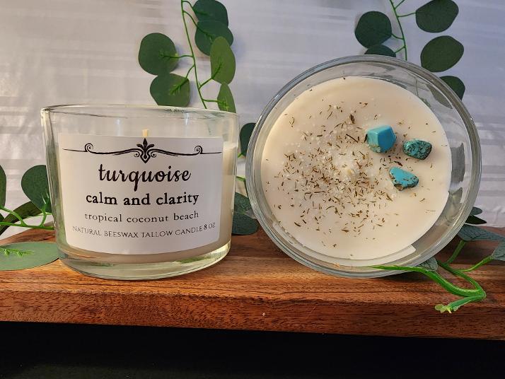 Mystical Gemstone Candles